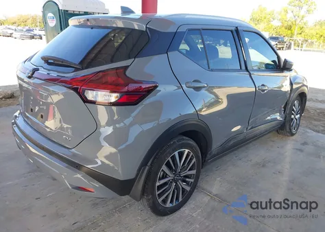 2023 Nissan Kicks Sv Xtronic Cvt z USA, uszkodzony, nr VIN 3N1CP5CV5PL509143